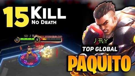 Unkillable Paquito Best Build 2022 Top Global Paquito Gameplay 丿卂ㄚ