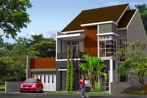 Desain Rumah Minimalis Type 70 2 Lantai | Desain Rumah Idaman Minimalis