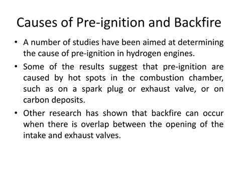 Hydrogen Use In Internal Combustion C Engines Ppt Free Download