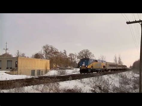 Railreel Via Cn Ingersoll Ontario Jan Youtube