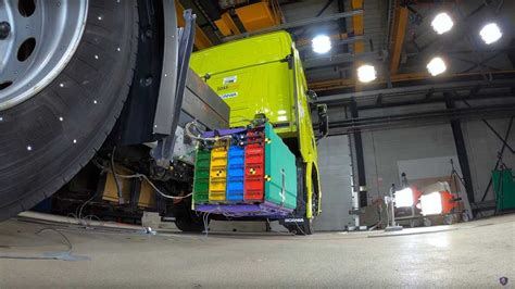 Watch The First Electric Scania Lorry Crash Test