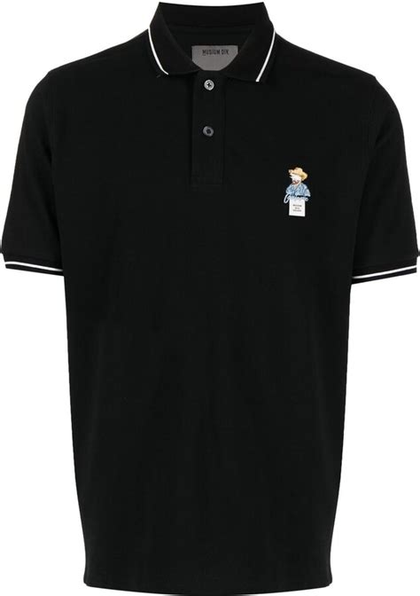 Musium Div Van Gogh Embroidered Polo Shirt Shopstyle