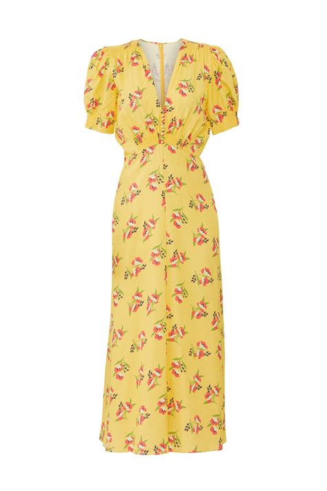 Puff Sleeve Floral Dress By Jill Jill Stuart For 45 Rent The Runway