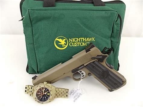 Nighthawk Custom 1911 Enforcer Fde 45acp New For Sale At