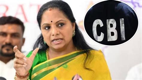 Cbi Added Name Of Kalvakuntla Kavitha As Accused In The Delhi Liquor