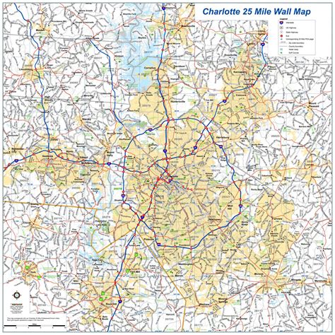 Map Of Charlotte Nc - Vicky Jermaine