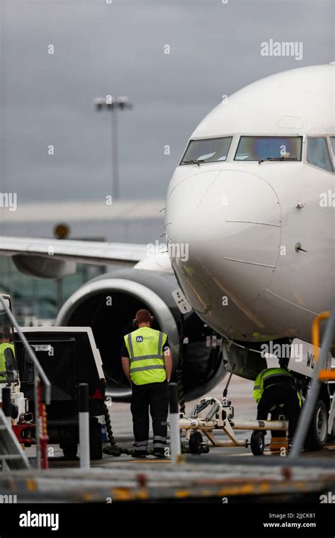 Glasgow Airport Scotland Stock Photo Alamy