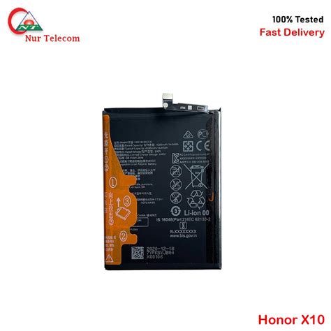 Honor X10 Battery Price In bd - Nur Telecom