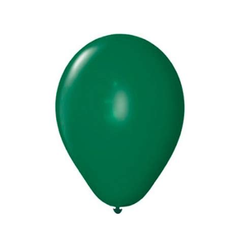 Globo Latex Standard Verde Oscuro Paquete X Unidades Olego