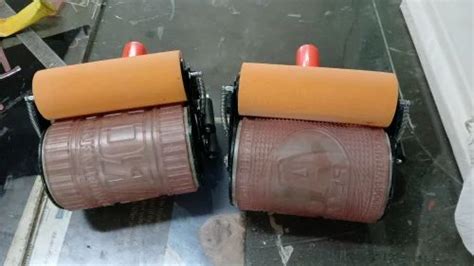Grey Hot Stamping Rubber Roller At Piece In New Delhi ID