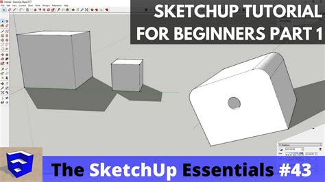 Sketchup Tutorial For Beginners Part 1 Basic Functions Youtube