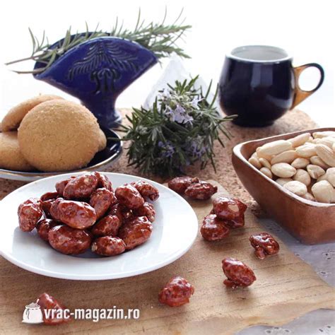 Migdale Caramelizate 5kg Cutie Vrac Magazin Online