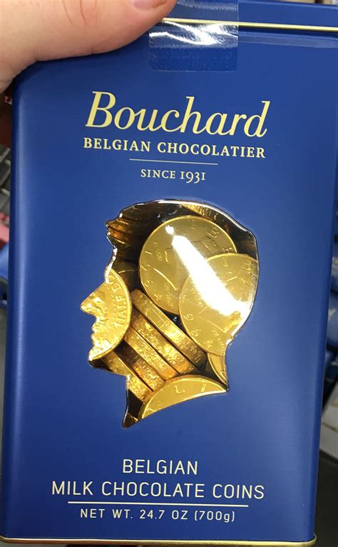 Buy Bouchard Belgian Chocolate Milk Chocolate Coins 247 Oz Online At