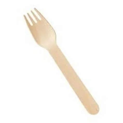 Brown Mm Disposable Wooden Spork For Party Supplies At Rs Piece