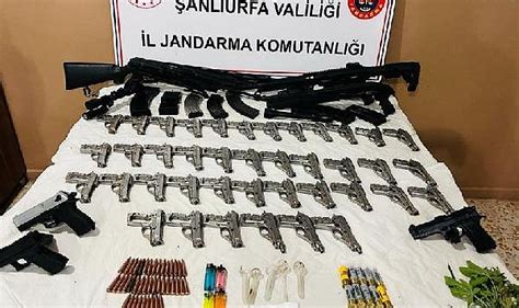 Şanlıurfada Silah Kaçakçılığı Operasyonlarında 6 Gözaltı Haberler