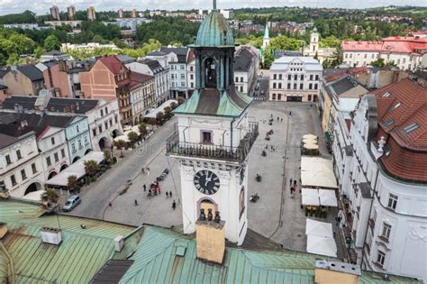 Town Hall Of Cieszyn City Poland Stock Image Image Of Sightseeing