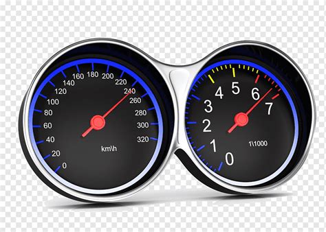 Car Speedometer Tachometer Fuel Gauge Auto Dial Template Dashboard