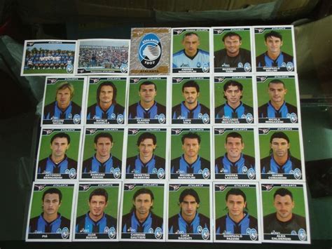 Figurine Calciatori Panini 2004 05 Squadra Atalanta Calcio Football