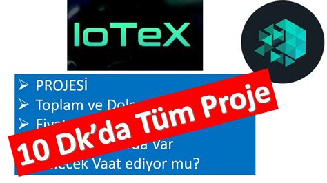 Iotex Coİn Nedİr Iotex Token Ne İŞe Yarar Iotex Token Gelecek Vaat