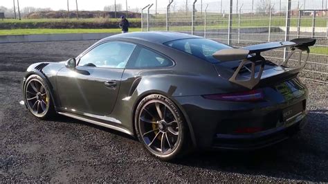 Porsche 911 GT3 RS Typ 991 1 Slategray Edo Competition YouTube