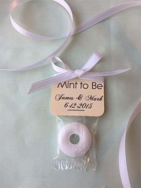 Mint To Be Wedding Favor Wedding Favors Fall Best Wedding Favors