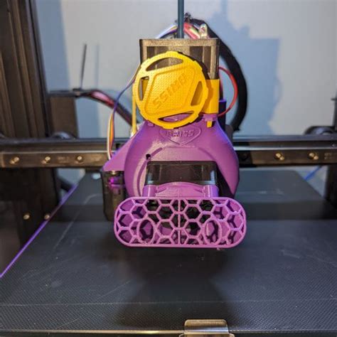 D Printed Ender V Pro Max Dual Mm Axial Fan Hot End Duct Fang Cr Micro