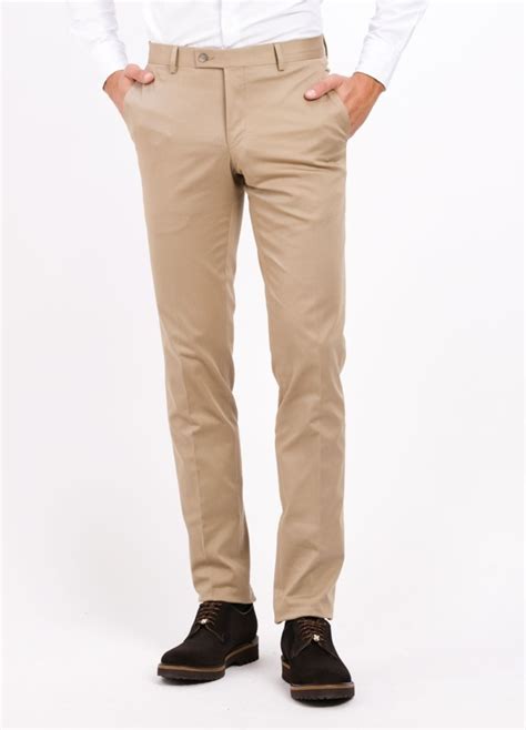 Pantalon De Vestir Hombre Color Beige Atelier Yuwa Ciao Jp