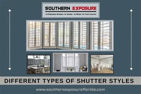 Different Types of Shutter Styles - Southern Exposure