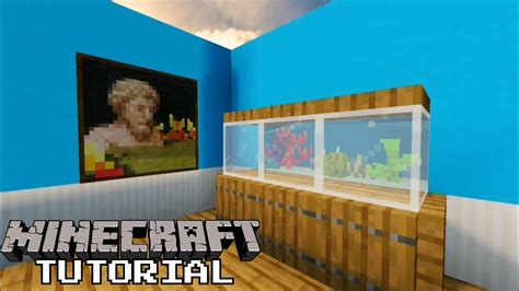 How To Make Fish Tank In Minecraft How To Build Youtube