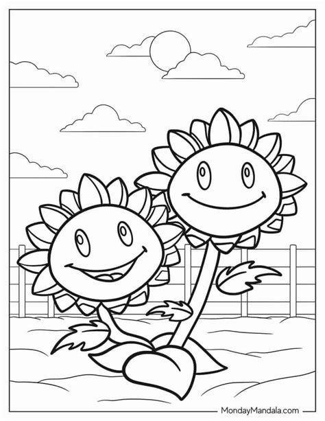 34 Plant Vs Zombies Coloring Pages Free Pdf Printables Artofit