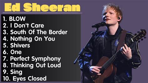 Ed Sheeran Ed Sheeran Playlist ~ Billboard 2024 Youtube