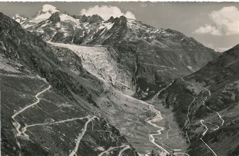 Gletsch Rhonegletscher Galenstock Hotel Stempel Gel Kaufen Auf