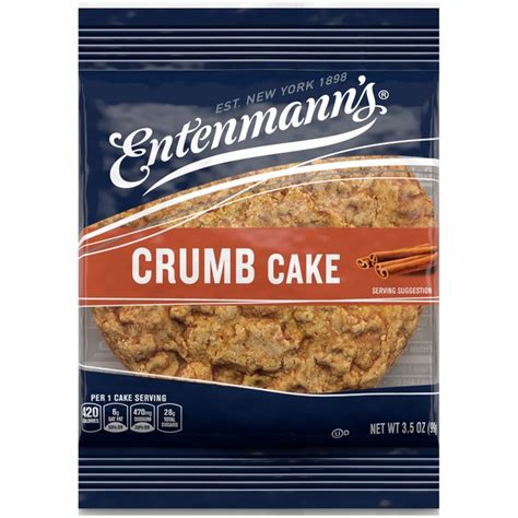 Entenmann's Single Serve Crumb Cake (3.5 oz) - Instacart