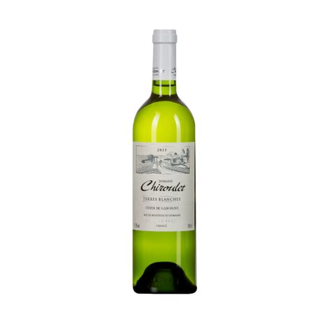 Domaine Du Chiroulet Vin Blanc Sec 2022 Terres Blanches IGP Côtes de