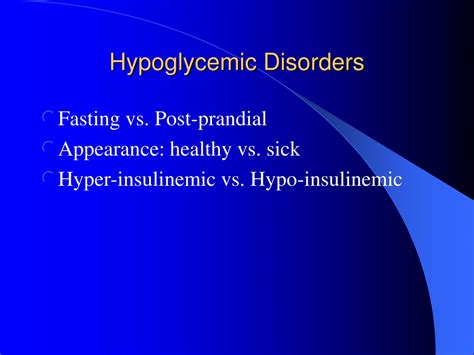 Ppt Non Diabetic Hypoglycemia Powerpoint Presentation Free Download