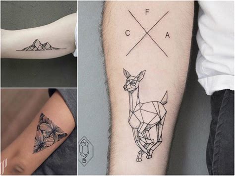 Tatuagem geométrica está em alta veja essas inspirações