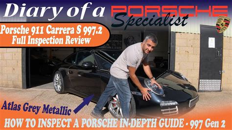 Porsche Buyers Guide How We Inspect A 911 Inc Diagnostics 997 2 Gen 2