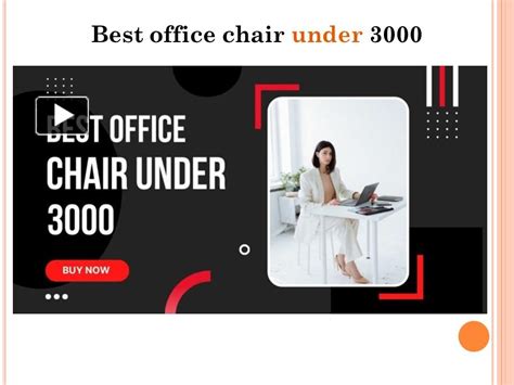 Ppt Best Office Chairs Under Powerpoint Presentation Free To