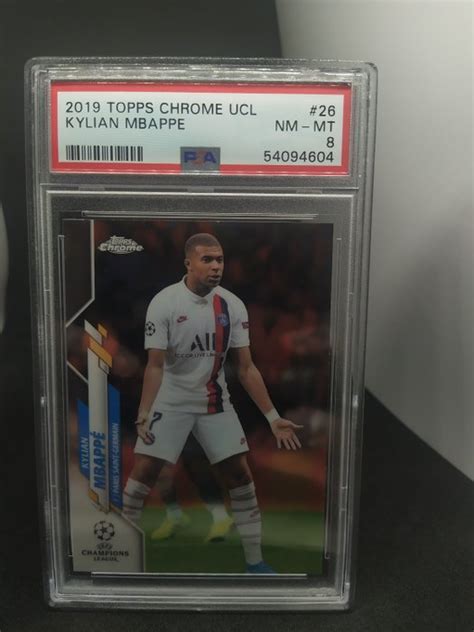 2019 Topps Chrome UCL Kylian Mbappé 26 PSA 9 Catawiki