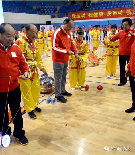 健身气功and空竹——2021年江苏省老年人体育节开幕式项目展示全民