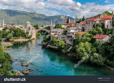 Old Town Mostar Rebuilt 16th Century Stock Photo 1122076955 | Shutterstock