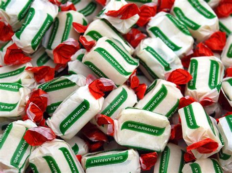 Spearmint Chews Mint Flavoured Sweets Keep It Sweet