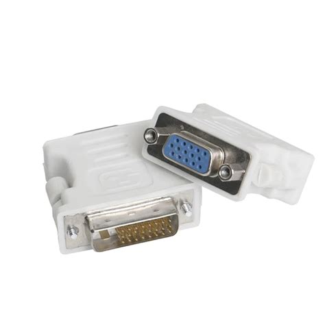 Переходник DVI-D 24+1 (папа) на VGA(мама), Grey Voltronic YT-A-DVI(M ...