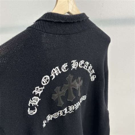 Chrome Hearts Triple Cross Cashmere Sweater Veblen