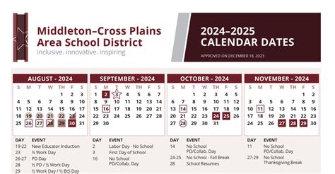 Now Available District Calendars For 2024 2025 And 2025 2026 School