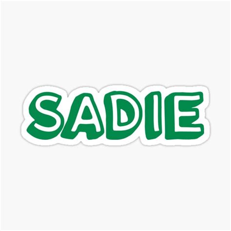 Sadie Sticker For Sale By Kikojipo Redbubble