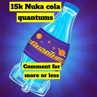 Aid K Nuka Cola Quantums Game Items Gameflip