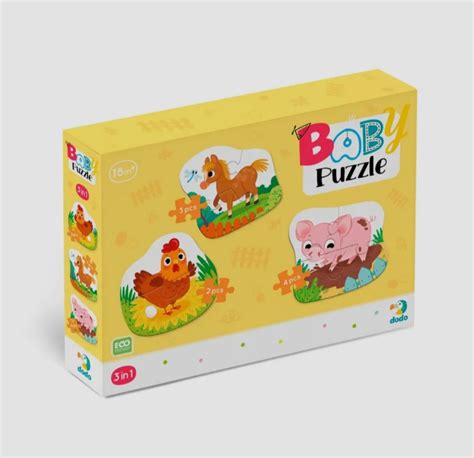 Пазли дитячі додо dodo НОВИНКА 3в1: 110 грн. - Пазли Київ на Olx