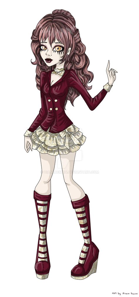 Ijsidore Monster High Oc By Dianademon On Deviantart