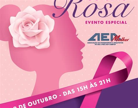 Evento Especial Outubro Rosa Palestras Beleza Bate Papo Aea Sjc